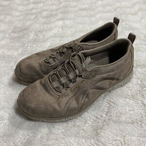 Skechers Sneaker Shoes Women's Size US 5.5 Brown Comfort Slip-On Low Top Lace-Up